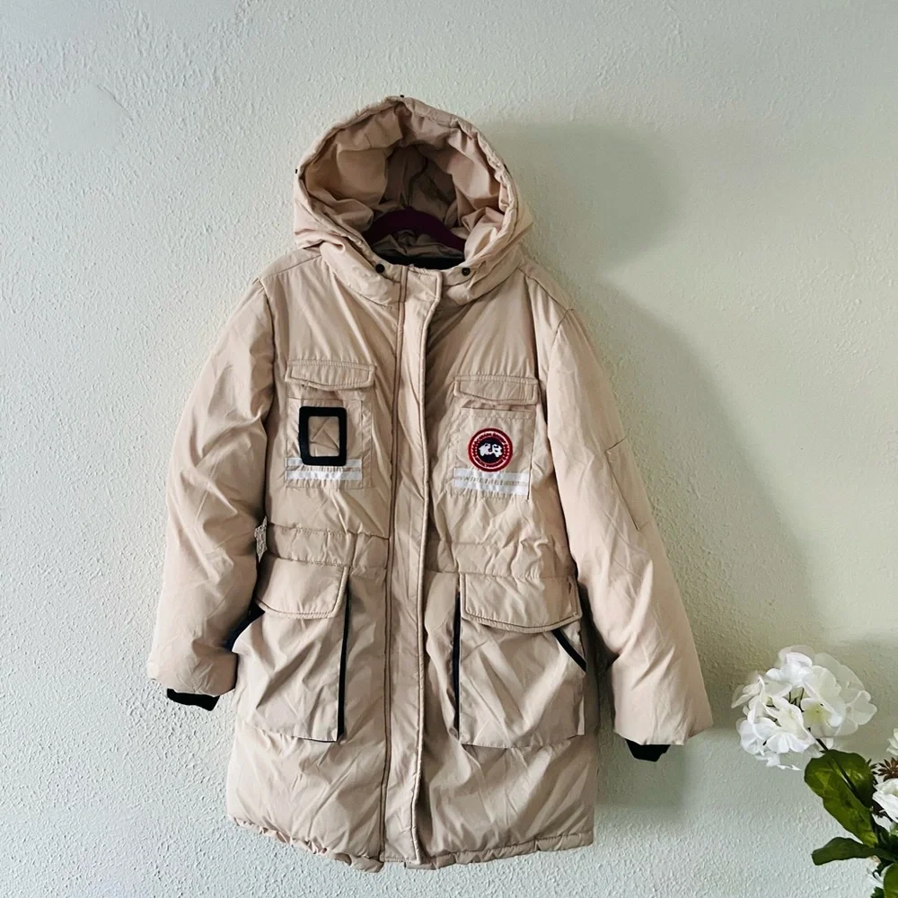 Kids Puffer Jacket style Canada Goose - Picture 2 of 9